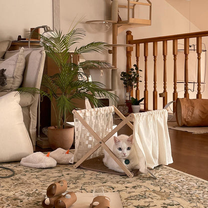 nyanparfait  Sorbét　かくれんぼカーテンの家